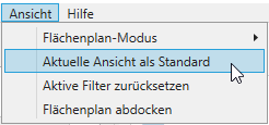 Ansicht als Standard
